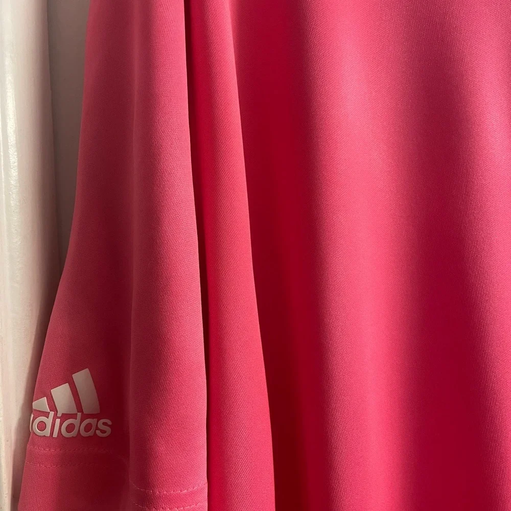 Adidas 2XL golf shirt pink- great condition